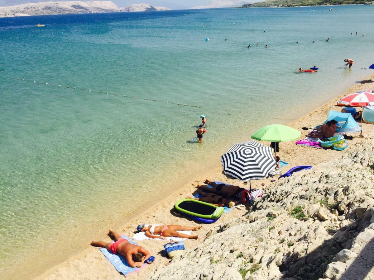 Novalja Beach Apartment Экстерьер фото